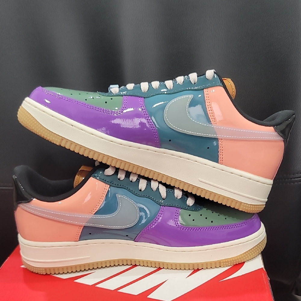 Nike Undefeated Air Force 1 Low 'Multi Patent Wild Berry' BRAND NEW